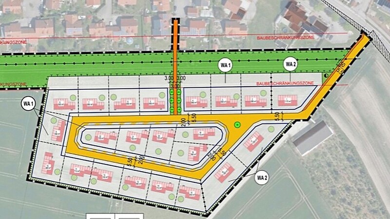 Ab sofort sind Bauplatzbewerbungen für die Neubaugebiete Kronwieden West IV und Neukreut (Bild) möglich.