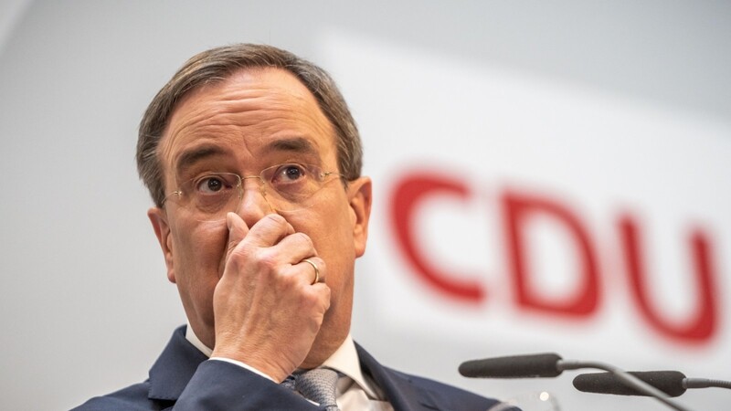 CDU-Chef Armin Laschet startet mit zwei Niederlagen ins Superwahljahr.