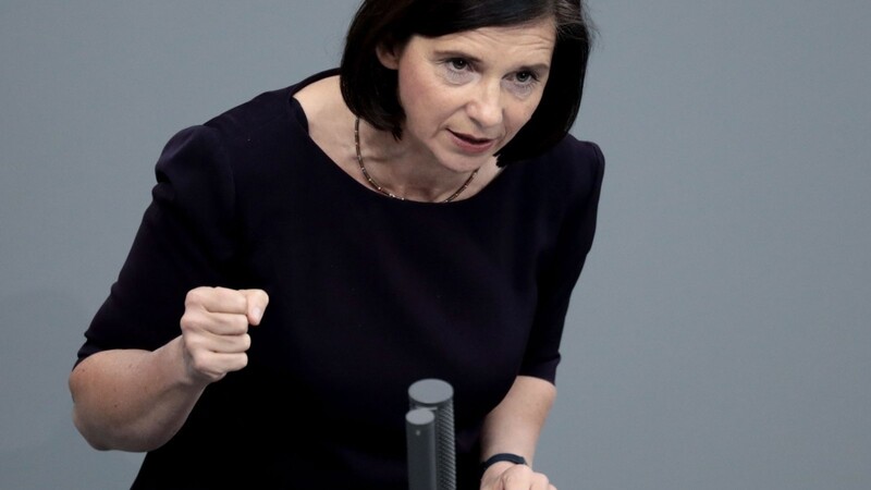 Mit ihren schwarz-grünen Gedankenspielen stößt Fraktionschefin Katrin Göring-Eckardt nicht überall in der Partei auf offene Ohren.