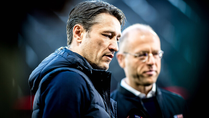 Trainer Niko Kovac (li.) - kam von Eintracht Frankfurt zum FC Bayern.