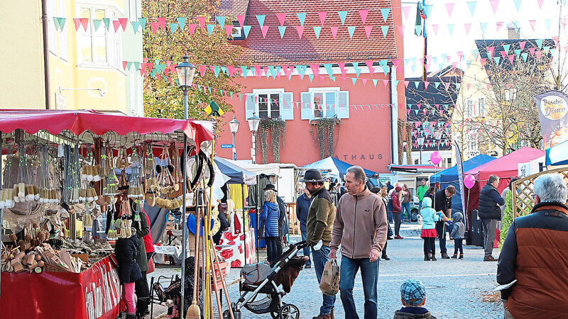 Viermal Markttreiben ist auch im kommenden Jahr in der Mainburger Innenstadt angesagt.