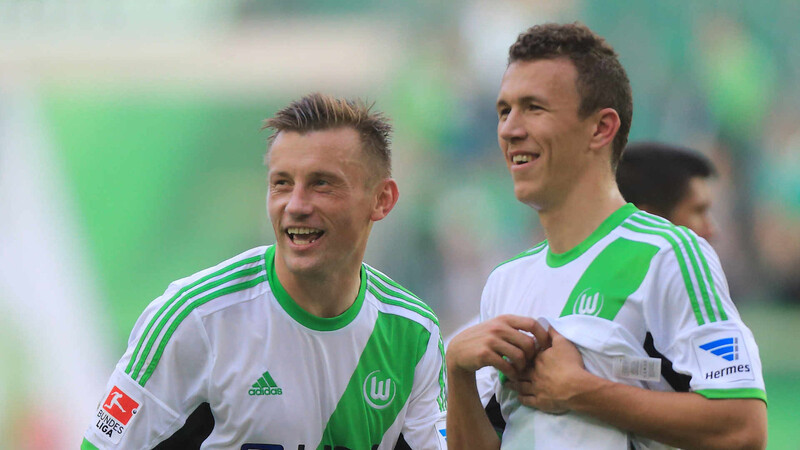 Haben zusammen beim VfL Wolfsburg gespielt: Ivica Olic (l.) und Ivan Perisic.