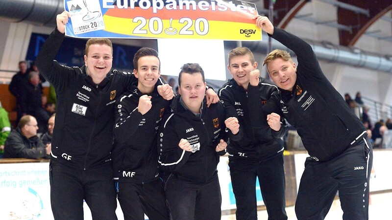 Fabian Greil (von links), Florian Marchl, Marco Rossberger, Christoph Zehetbauer, Jonas Huber.