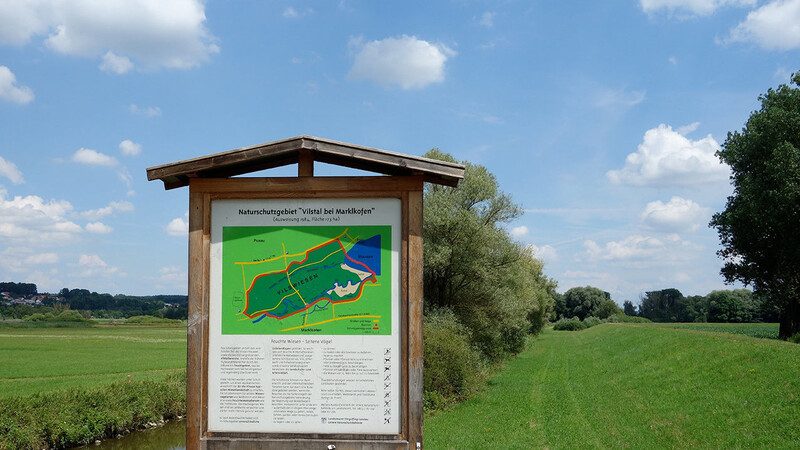 Naturschutzgebiet Vils - schützenswerte Flora und Fauna.
