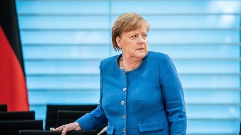 Angela Merkel muss in Quarantäne.
