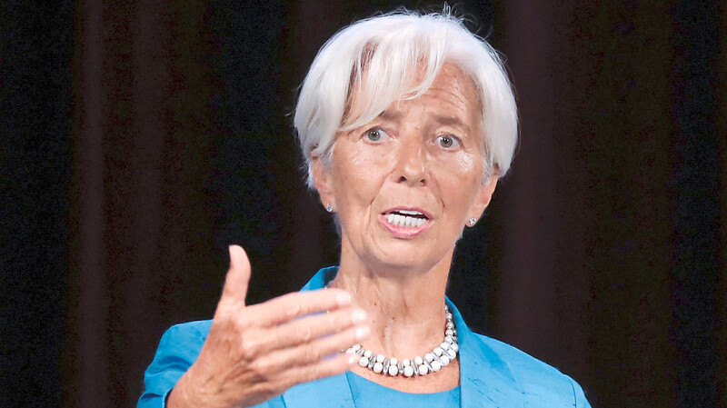 Von November an soll die bisherige IWF-Chefin Christine Lagarde die Europäische Zentralbank führen.