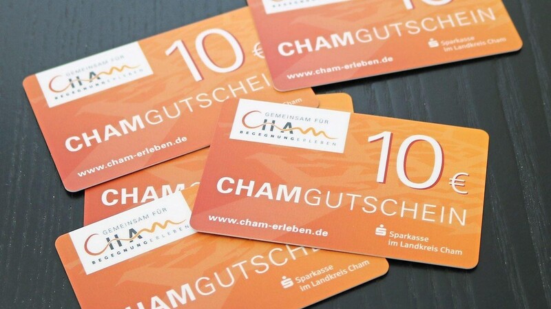 Den Cham-Gutschein gibt es seit sechs Jahren. 90.000 Stück wurden davon verkauft, 24.100 allein die vergangenen zwölf Monate .