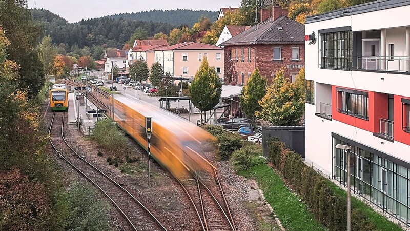 Die Deutsche Bahn investiert in die Ertüchtigung der Nebenstrecke Bad Kötzting-Cham