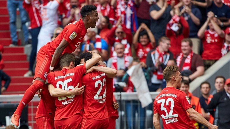 Der FC Bayern sicherte sich am Samstag die 29. Meisterschaft - klicken Sie sich durch die Bilderstrecke mit den Noten für die Bayern-Stars!