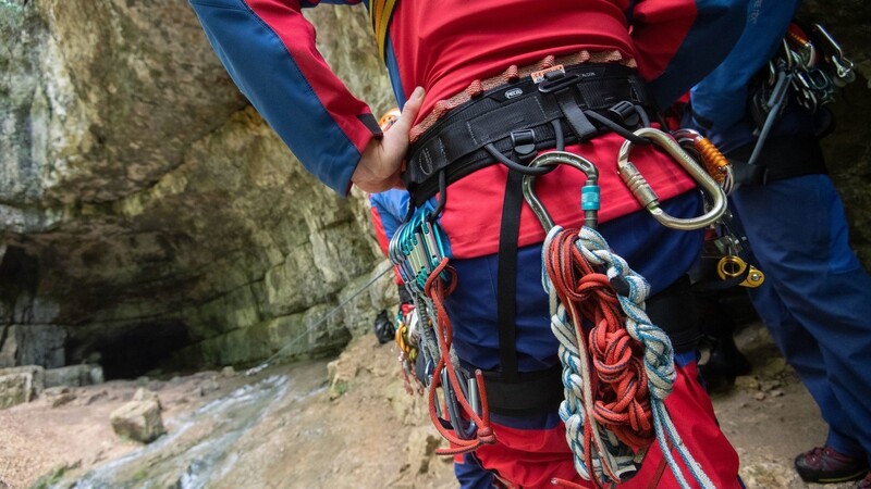 Bergwachtler müssen sich bei Rettungseinsätzen zum Teil selbst in Gefahr bringen.