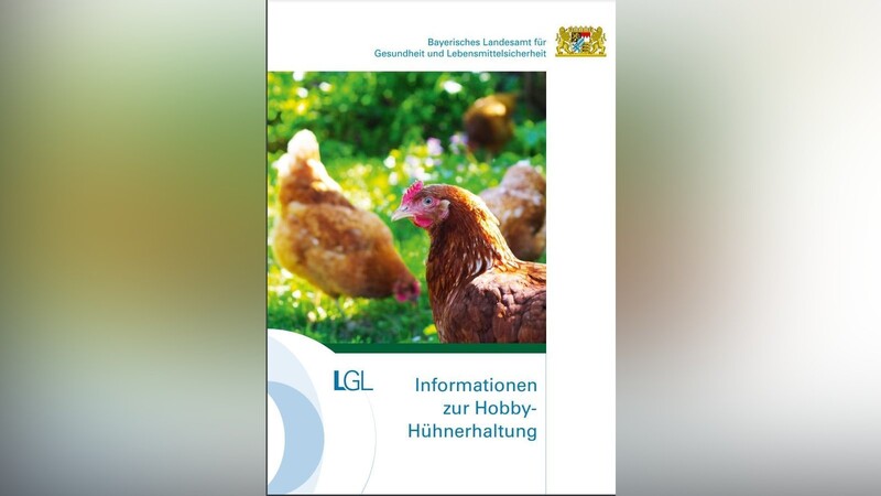 Eine Broschüre mit Informationen zur Hobby-Hühnerhaltung kann auf der Homepage des Landesamtes für Gesundheit und Lebensmittelsicherheit heruntergeladen werden.