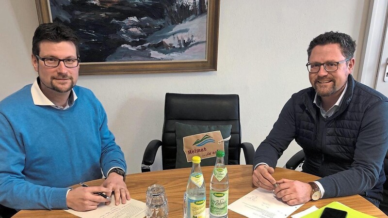 Stehen im permanenten Austausch: MdL Dr. Gerhard Hopp und Bürgermeister Paul Roßberger.