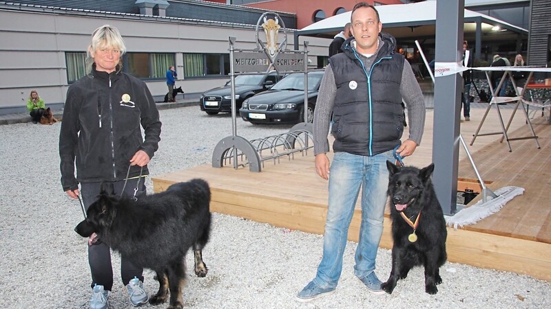 Das Donaucenter wird zum Parkett von besonderen Hunden.