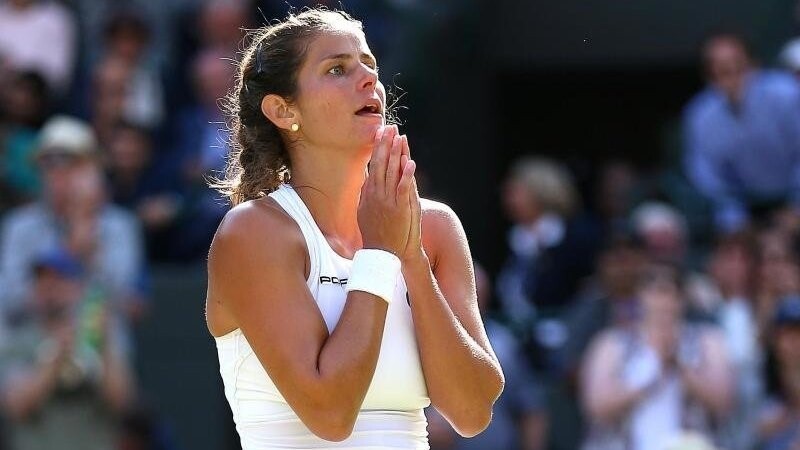 Hoffte auf den Einzug ins Wimbledon-Finale: Julia Görges.