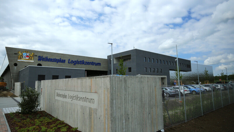 Das neue Logistikzentrum der Staatsbrauerei Weihenstephan.