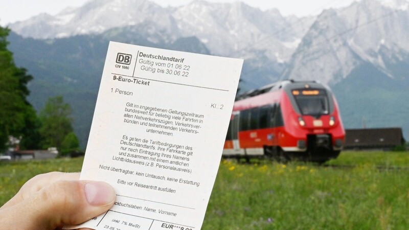 An Pfingsten nutzten viele Urlauber das 9-Euro-Ticket für Ausflüge.