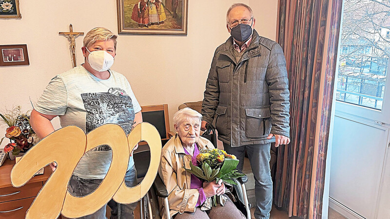 Barbara Rosenacker feierte bei guter Gesundheit ihren 100. Geburtstag.