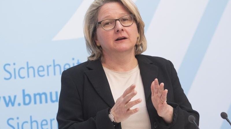 Bundesumweltministerin Svenja Schulze (SPD). Foto: Paul Zinken/Archivbild
