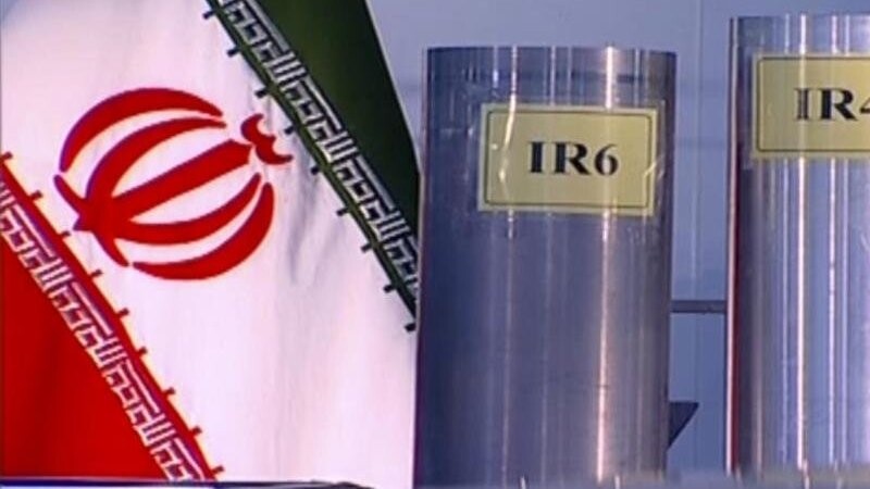 Das Standbild des TV-Senders IRIB zeigt drei Zentrifugen in der Atomanlage Natanz, einer iranischen kerntechnischen Anlage zur Anreicherung von Uran.