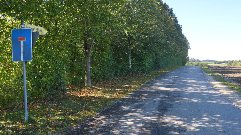 Die Zufahrtsstraße zum Gehöft Ringstetten soll demnächst saniert werden.