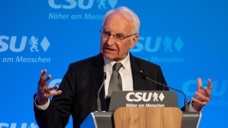 Bayerns ehemaliger Ministerpräsident Edmund Stoiber (CSU).