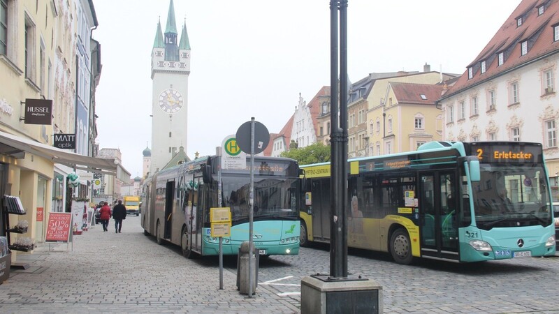 Die CNG-Tankstelle ist für die Betankung von 15 Stadtbussen sowie von privaten Fahrzeugen vorgesehen. (Symbolbild)