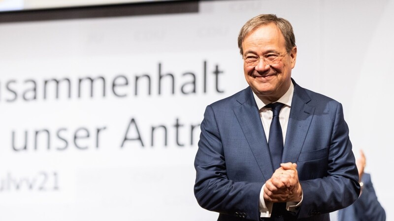Für den CDU-Bundesvorsitzenden und Kanzlerkandidaten Armin Laschet gibt es gute Nachrichten.