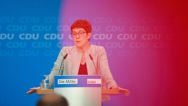 Annegret Kramp-Karrenbauer bewirbt sich um den CDU-Vorsitz.