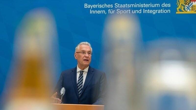 Joachim Herrmann (CSU), Innenminister von Bayern.