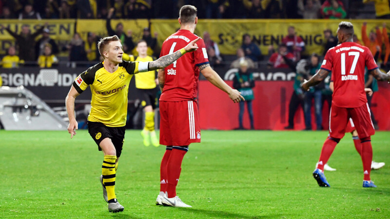 Hatten in Dortmund nichts zu jubeln: die Bayern.