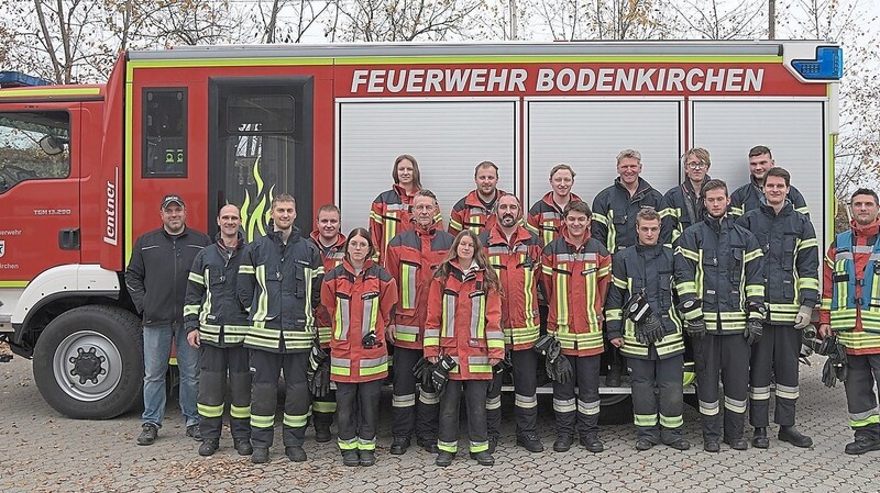 Die Feuerwehren aus Wurmsham und Bodenkirchen machten eine Modulare Truppmannausbildung.