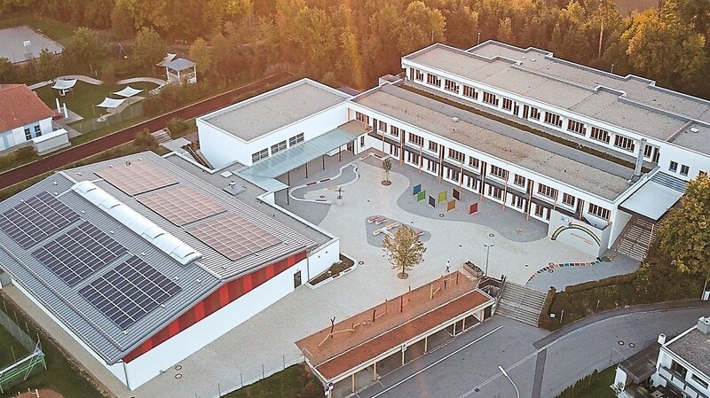 Die Marlene-Reidel-Grundschule könnte in drei Jahren um eine eigenständige Mensa mit Schulküche erweitert werden.