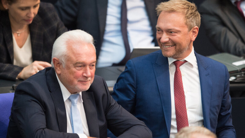 Sitzen für die FDP im Bundestag: Christian Lindner und Wolfgang Kubicki.