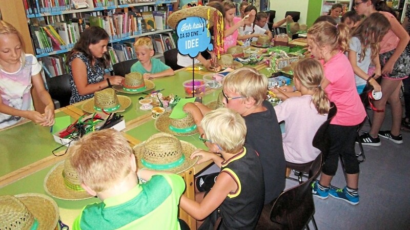 Auch am Ferienprogramm beteiligte sich die Bücherei im vergangenen Jahr.