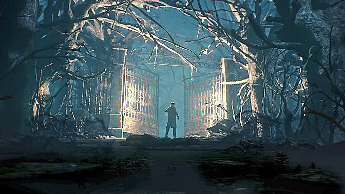 Im Spiel "Call of Cthulhu" reist der Spieler an mysteriöse und unheimliche Orte.