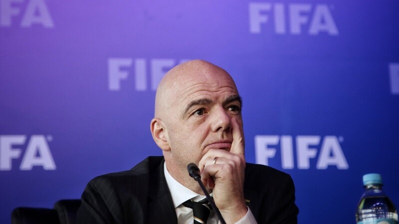 Sieht sich harscher Kritik ausgesetzt: FIFA-Präsident Gianni Infantino.