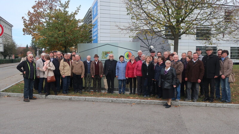 Die Teilnehmer des Tagesausflugs des Bauernvereins Vilsbiburg nach Straubing.