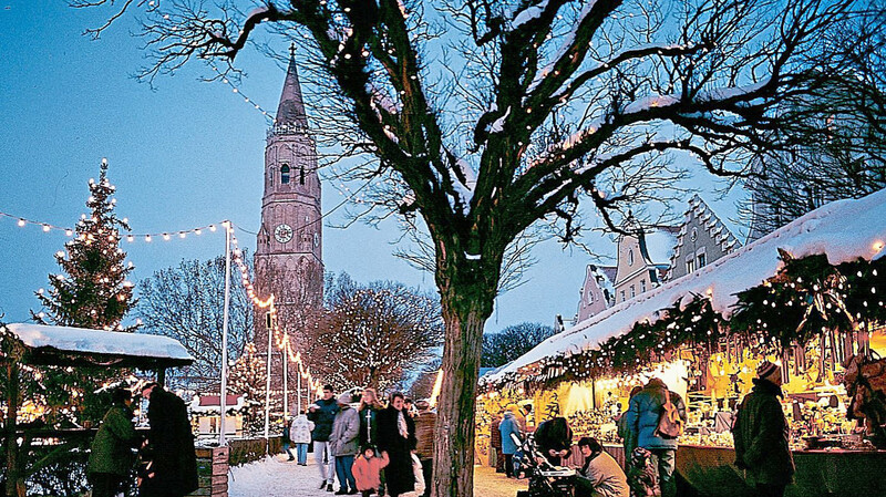 Der Landshuter Markt gilt als einer der schönsten in Bayern.