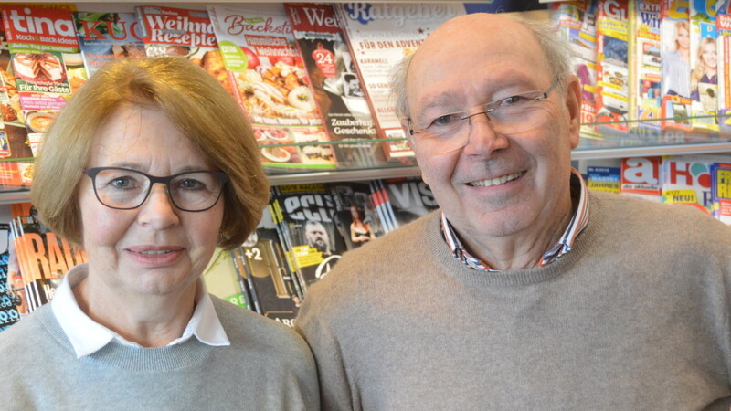 Georgine und Albert "Gidi" Gaßner geben ihr Fachgeschäft für Tabakwaren endgültig auf.