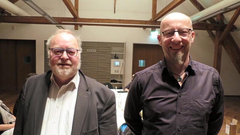 Der alte und der neue K.i.W.-Manager: Johann Festner (links) will sein Amt an Frank Danicek übergeben - der Stadtrat muss noch zustimmen.