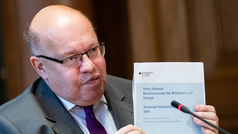 Wirtschaftsminister Peter Altmaier und seine "Nationale Industriestrategie 2030".