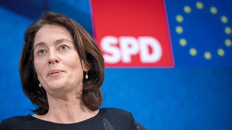 SPD-Spitzenkandidatin Katarina Barley will mehr Gerechtigkeit und Zusammenhalt in Europa.