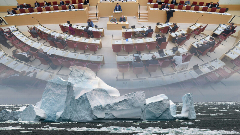 Am Mittwoch fiel die Aussprache im Landtag über den menschengemachten Klimawandel noch aus. (Symbolbild)