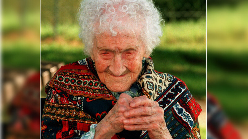 1995: Jeanne Calment gilt bis heute als der älteste Mensch der Welt. Ihren Rekord hat bisher keiner schlagen können.