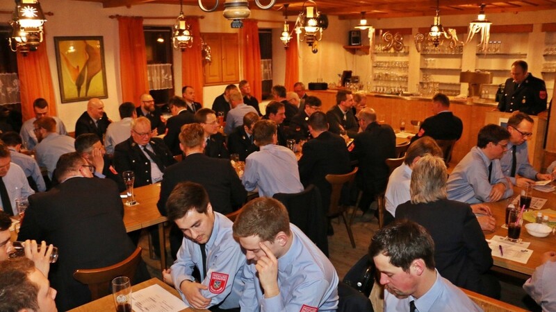 Gut besucht war die Jahreshauptversammlung der Freiwilligen Feuerwehr Gammelsdorf am Freitagabend.
