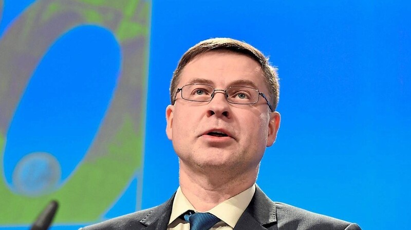 Nach dem Willen von EU-Währungskommissar Valdis Dombrovskis soll der Euro in Zukunft weltweit eine zentrale Rolle spielen.