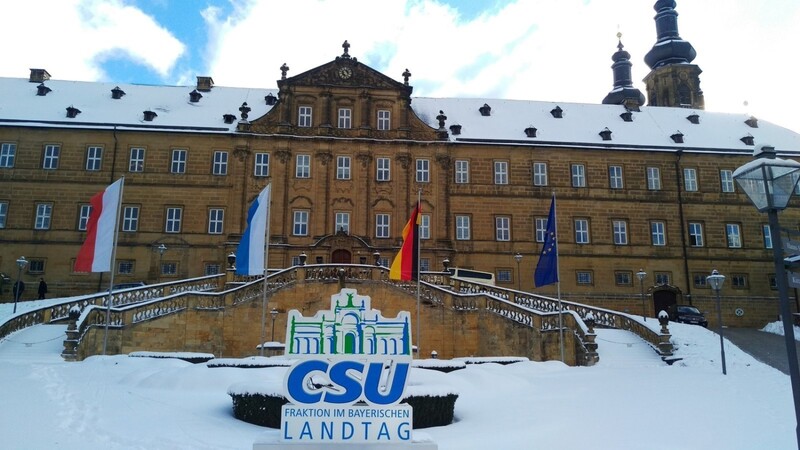In Kloster Banz treffen sich die CSU-Landtagsabgeordneten zur Winterklausur.