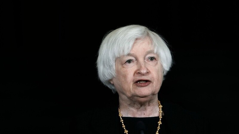 US-Finanzministerin Janet Yellen betont die Solidität des amerikanischen Bankensystems.