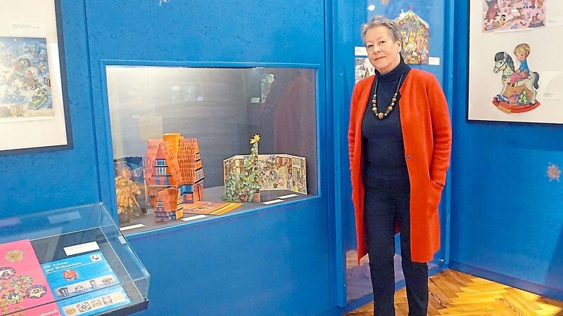 Museumsleiterin Renate Buchberger zog eine positive Bilanz zu "Warten auf's Christkind".