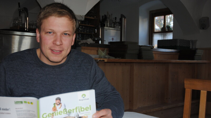 Juniorchef Andreas Pritscher vom Gasthaus Pritscher wünscht sich für diese Region die "Genießerfibel".